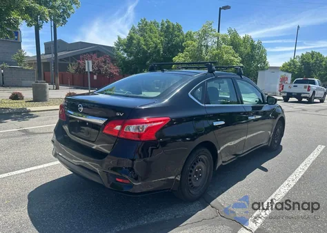 2016 Nissan Sentra S из США, поврежденный, VIN 3N1AB7AP3GL651951